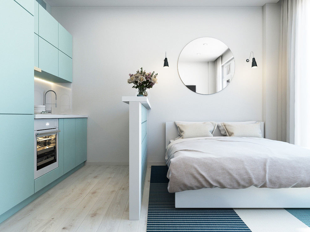 Обложка проекта: Дизайн-проект апартаментов 27 м кв в Севастополе