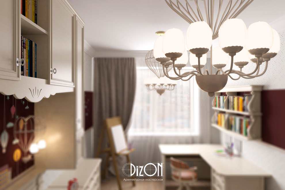 Спальня для юной принцессы-первоклассницы