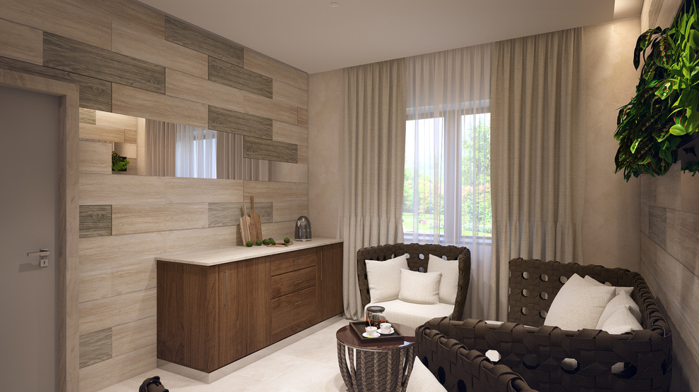 Дизайн-проект коттеджа в провинциальном  городке