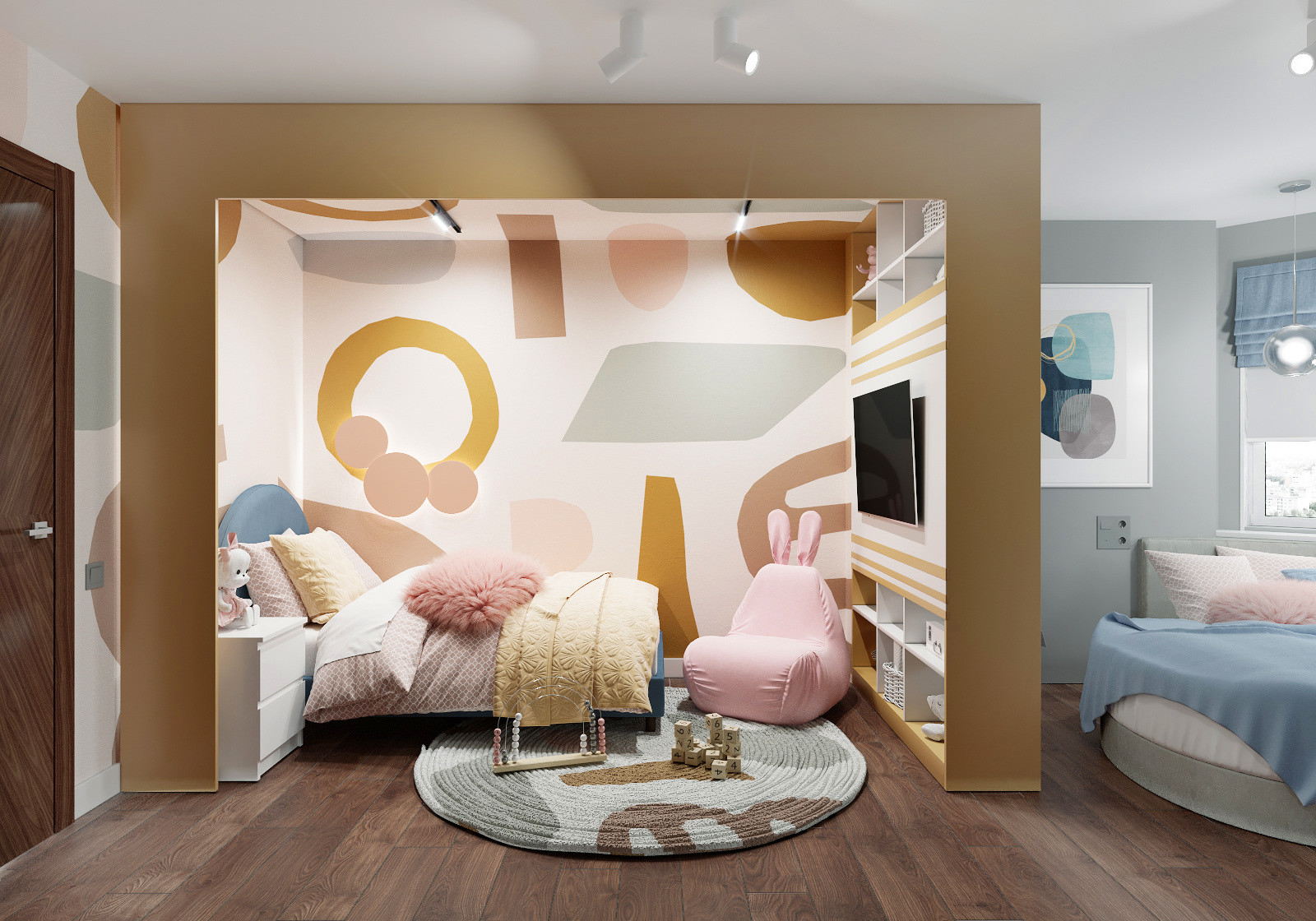 Детская комната для девочек