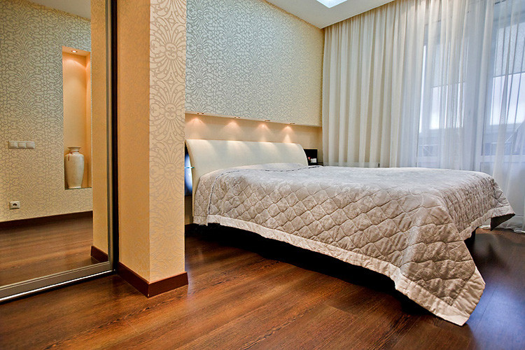 Дизайн интерьера 2-комнатной квартиры с большой гостиной