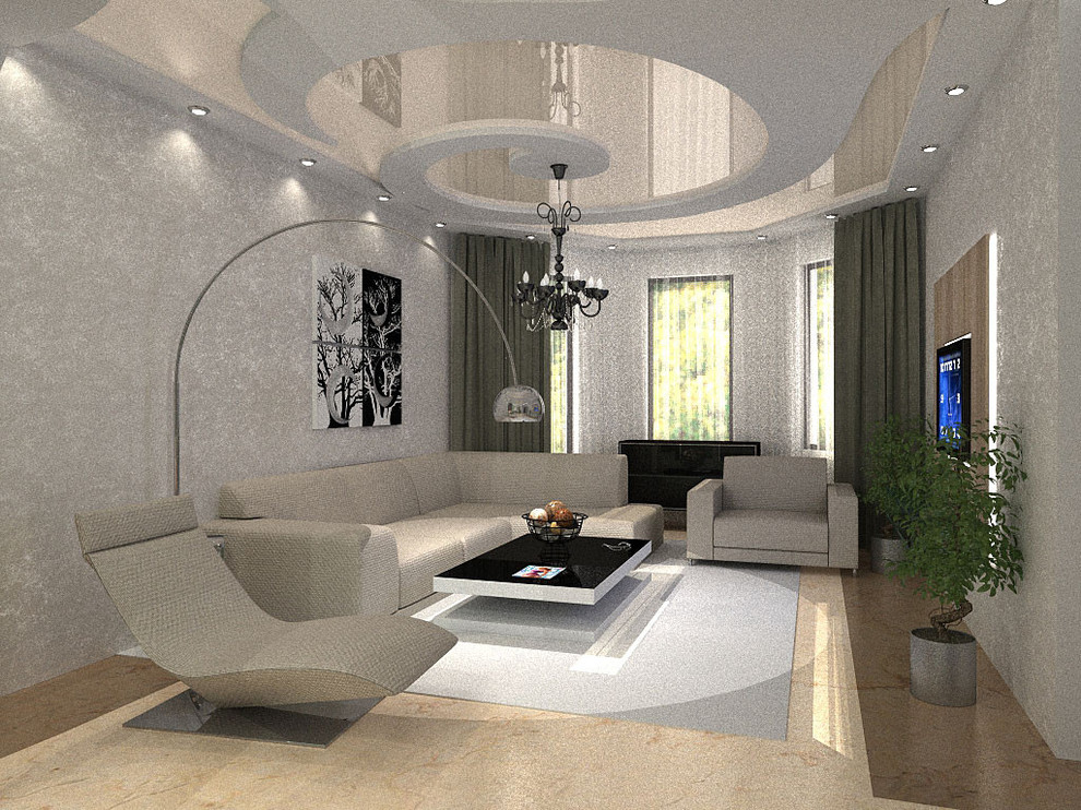 Двухэтажный дом минимализм