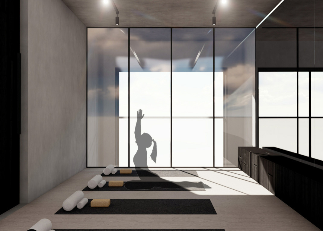 Концептуальный проект йога-центра.