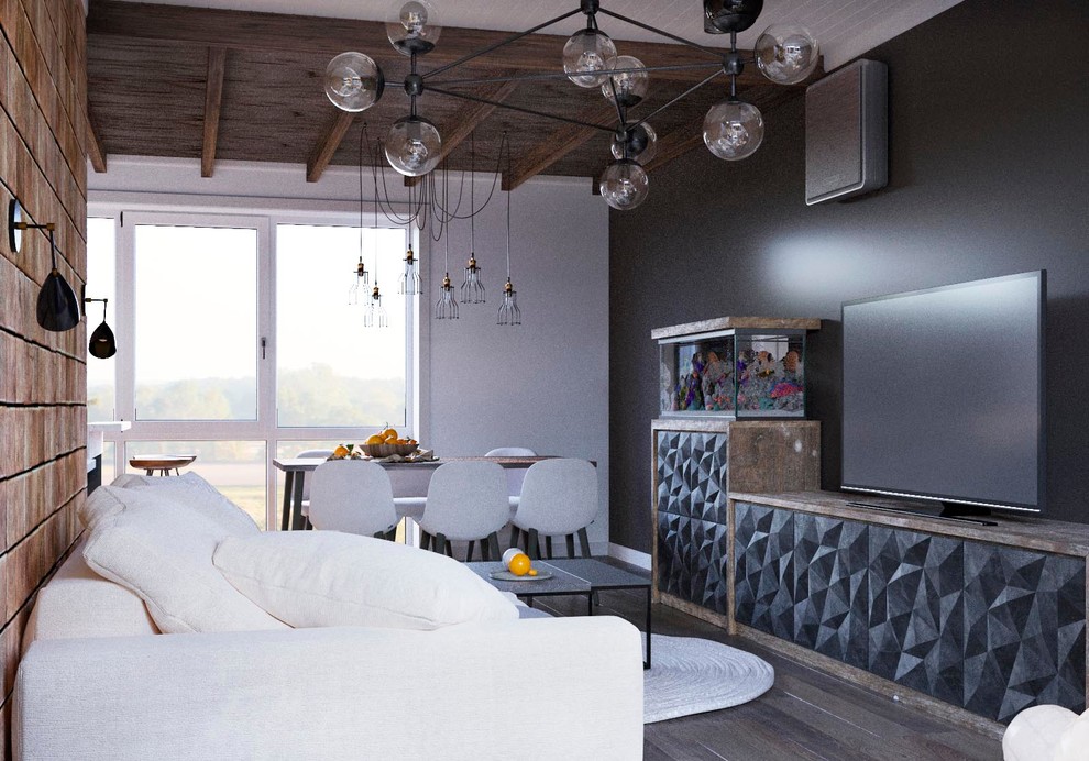 Проект интерьера таунхауса во Владивостоке по ул. Лесная, Заря