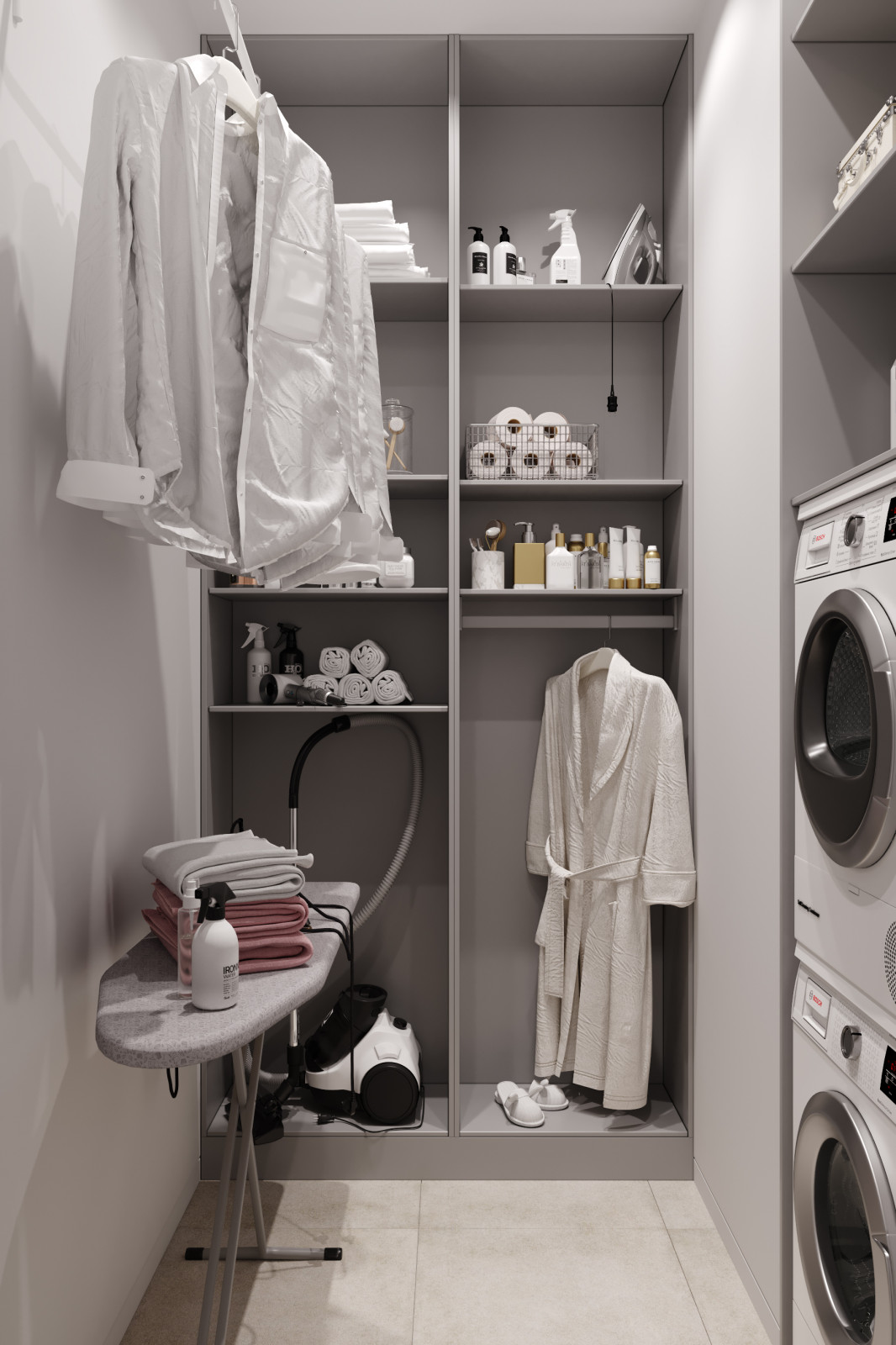 Квартира 127 кв.м. в современном стиле в ЖК Серебряный Парк.