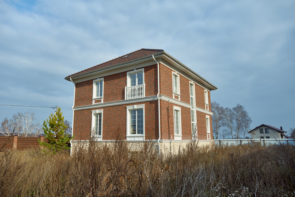 Дом в английском стиле. г. Казань деревня Зимняя Горка.