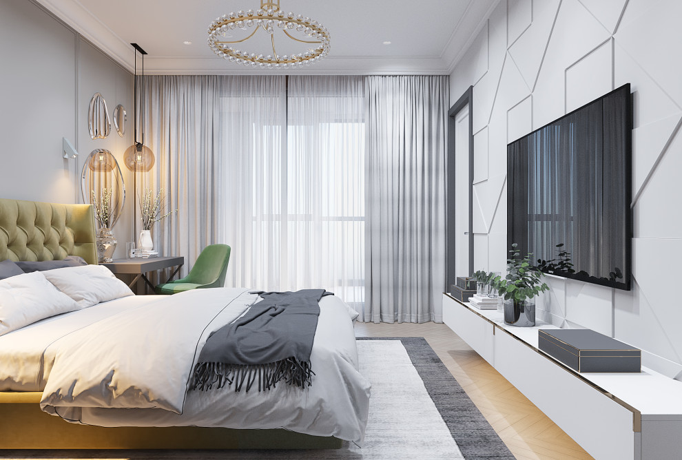 Обложка проекта: Современная классика. Спальня.