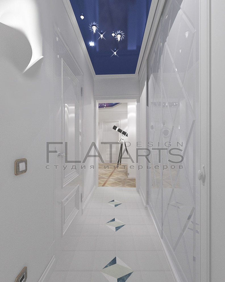 Дизайн 3-ной квартиры в стиле арт деко