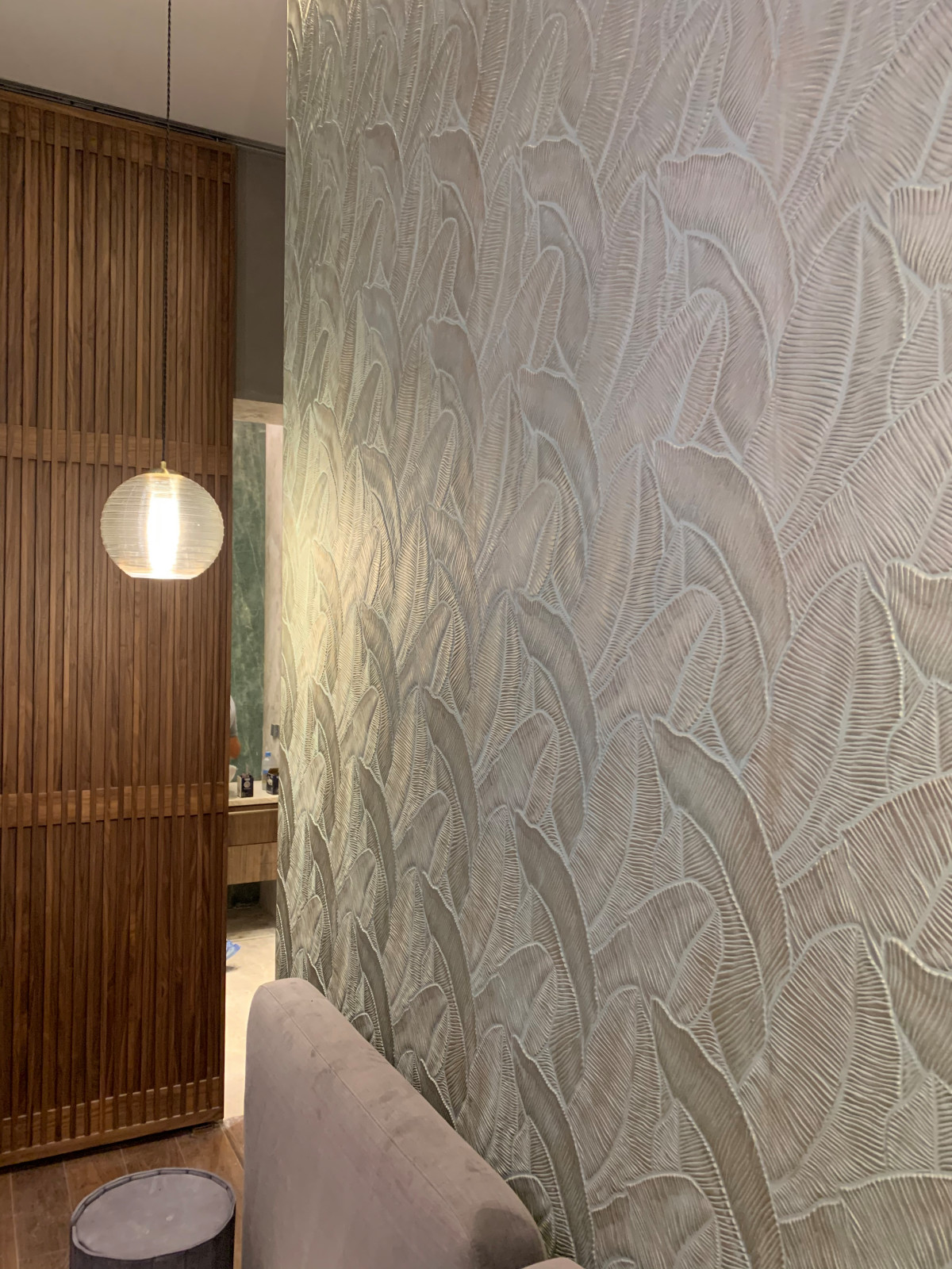 Линкруста в интерьере