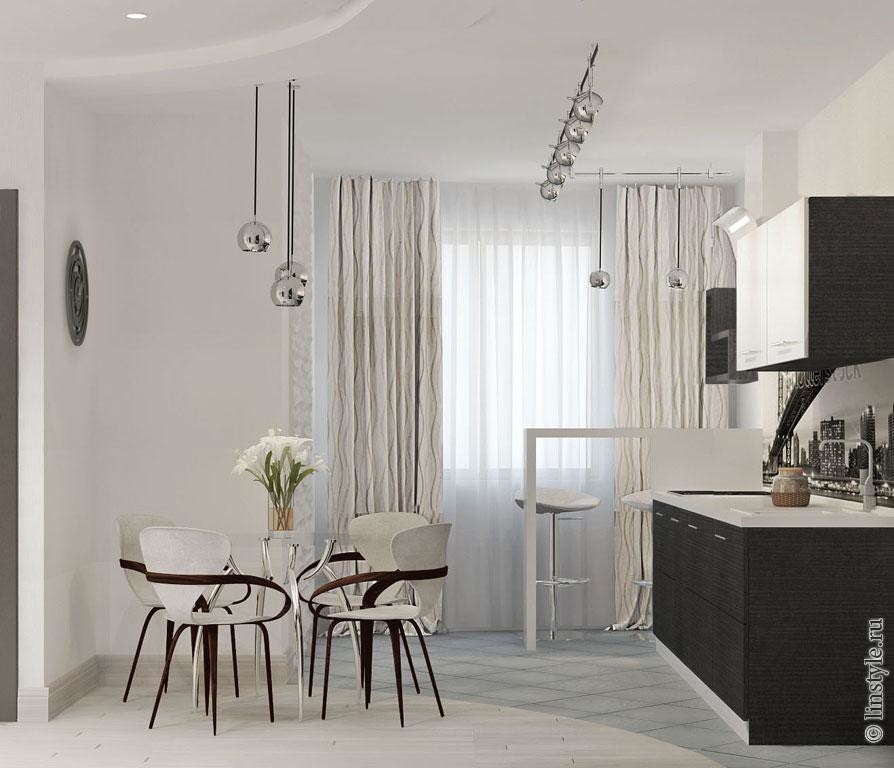 Дизайн-проект квартиры «Уютный хай-тек»