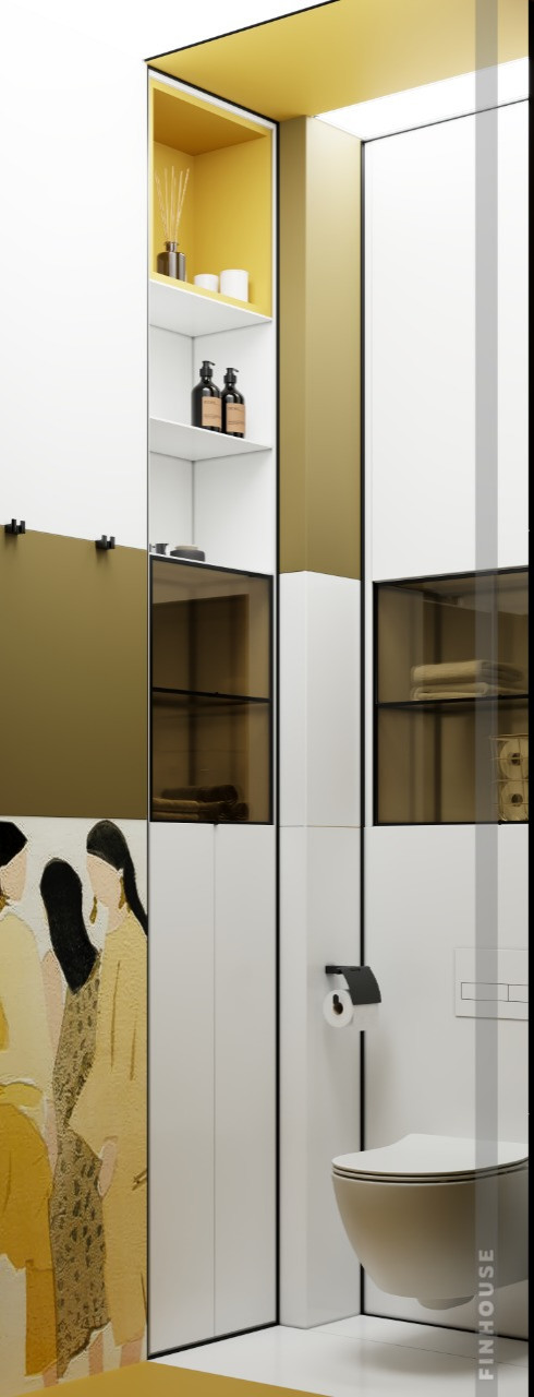 Проект двухкомнатной квартиры (57 м²) в Санкт-Петербурге