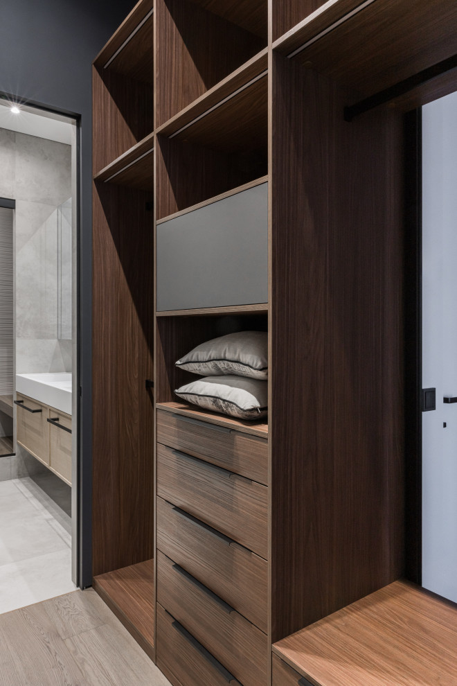 Квартира для активной семьи в минималистичном стиле