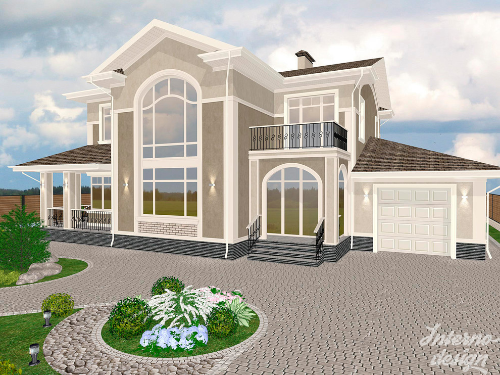 Обложка проекта: Дом в черте города