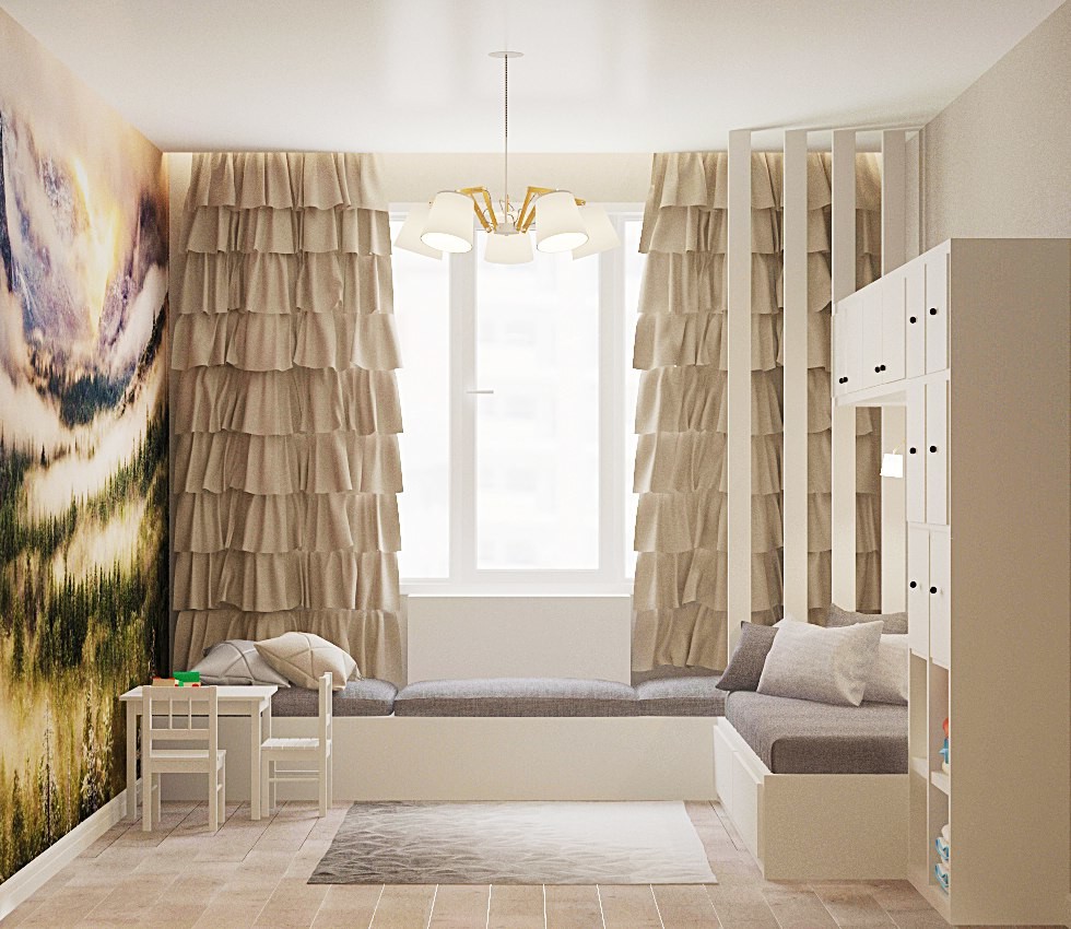 Детская с домиком