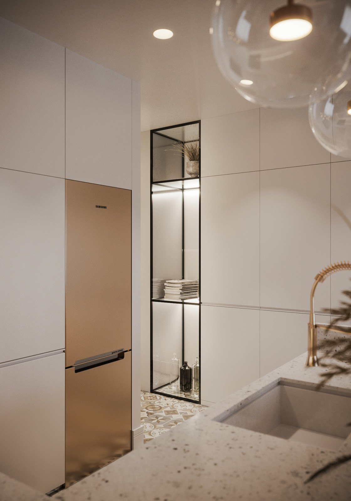 Apartamento de tres pisos