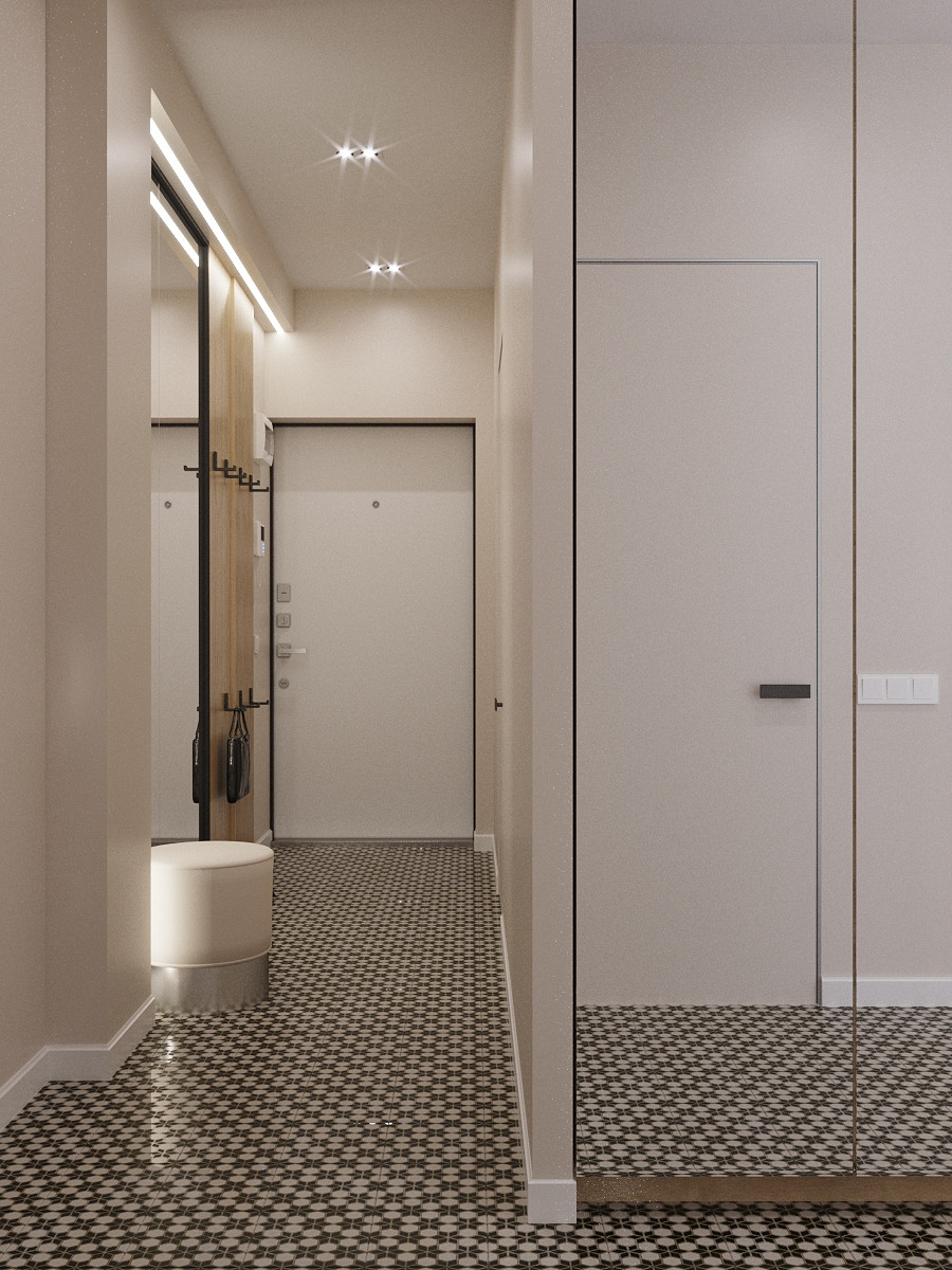 Современный интерьер с сканди нотками