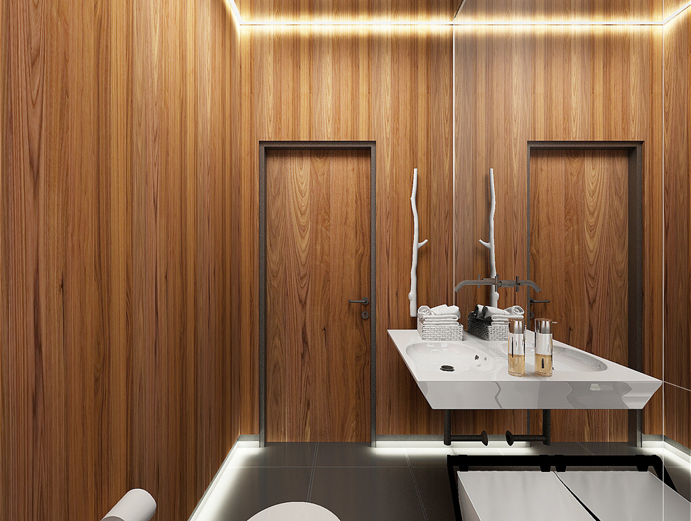 Дом – ландшафт.