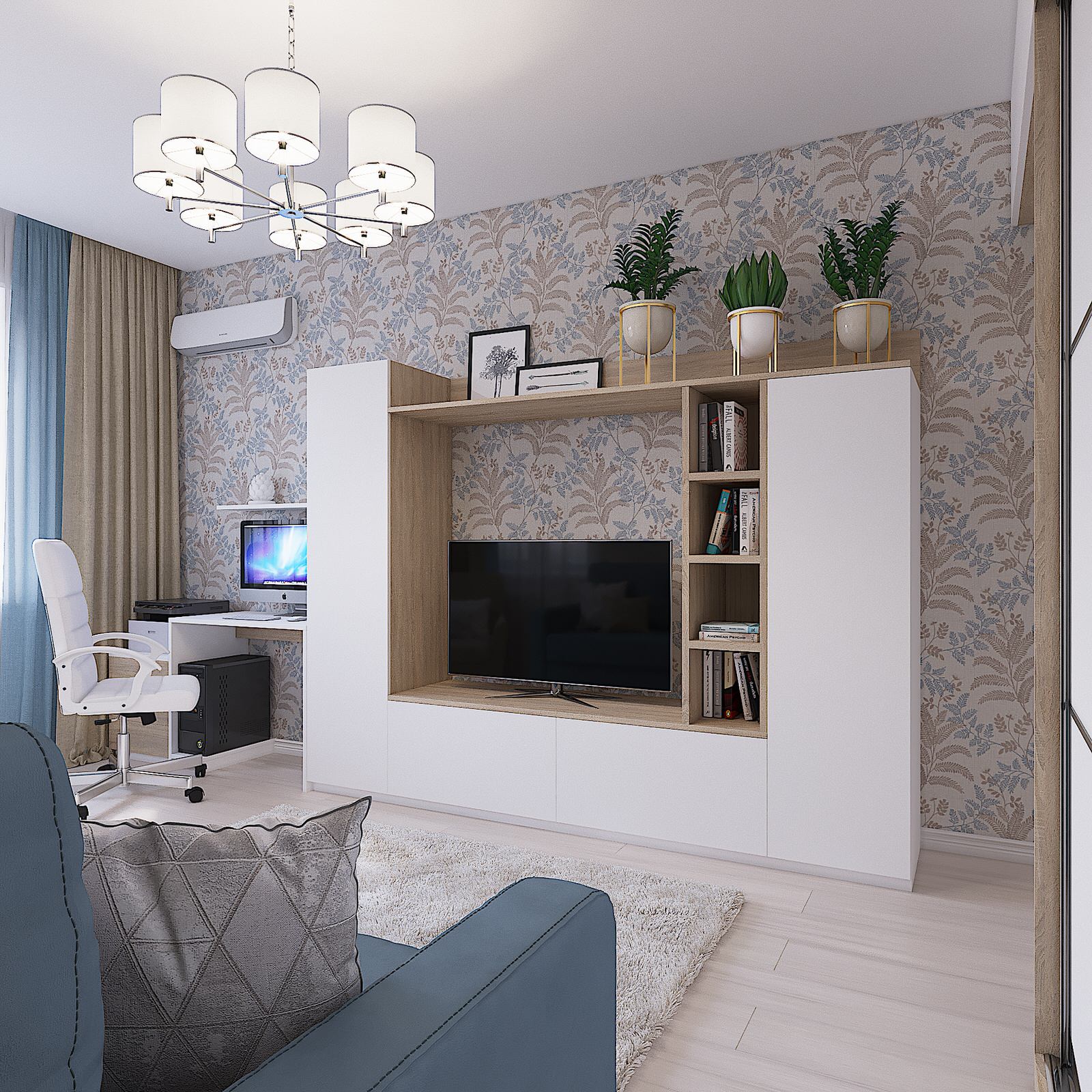 Двухкомнатная квартира на пр.Ленина 136