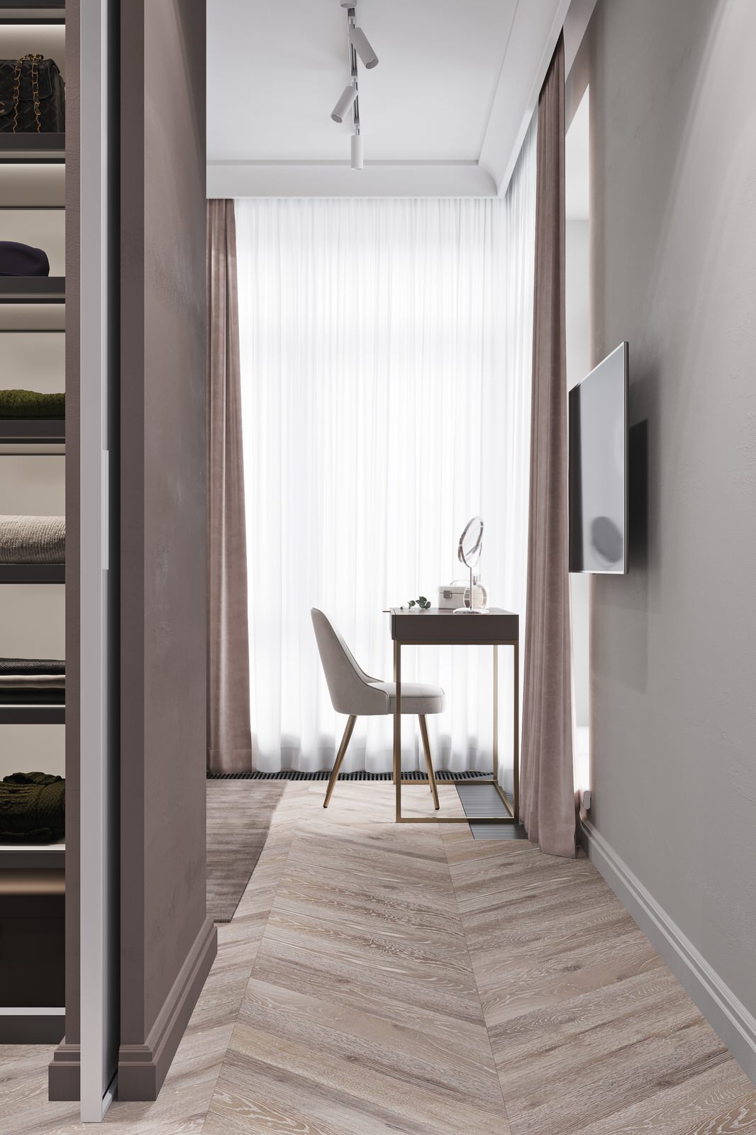 Квартира с сочными цветовыми акцентами для большой семьи