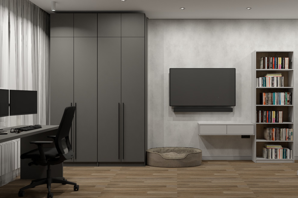 Дизайн-проект 1к-квартиры в Кудрово