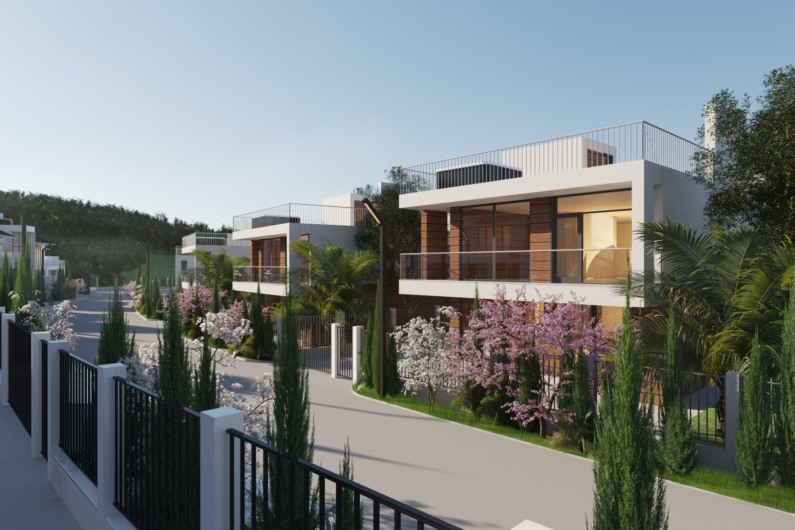 Обложка проекта: Коттеджный поселок г.Сочи п.Черешня