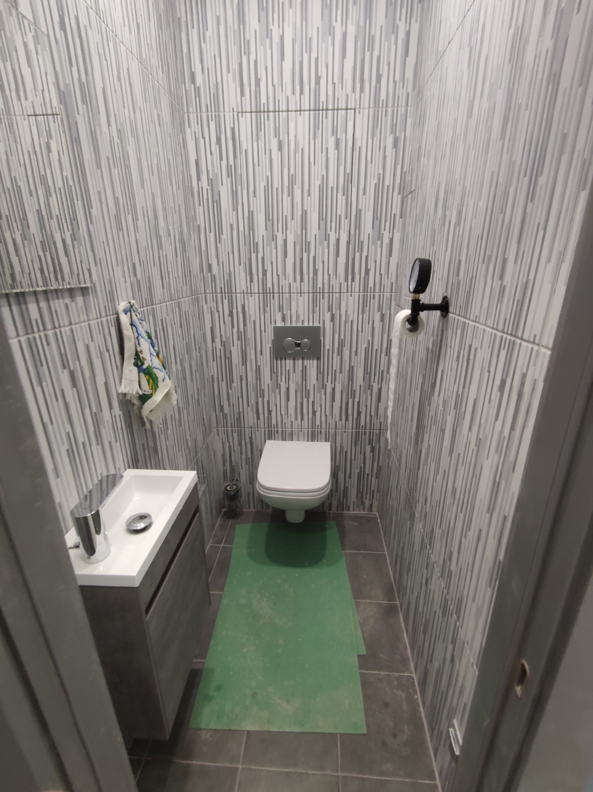 Туалет в ЖК Времена года, Апрелевка