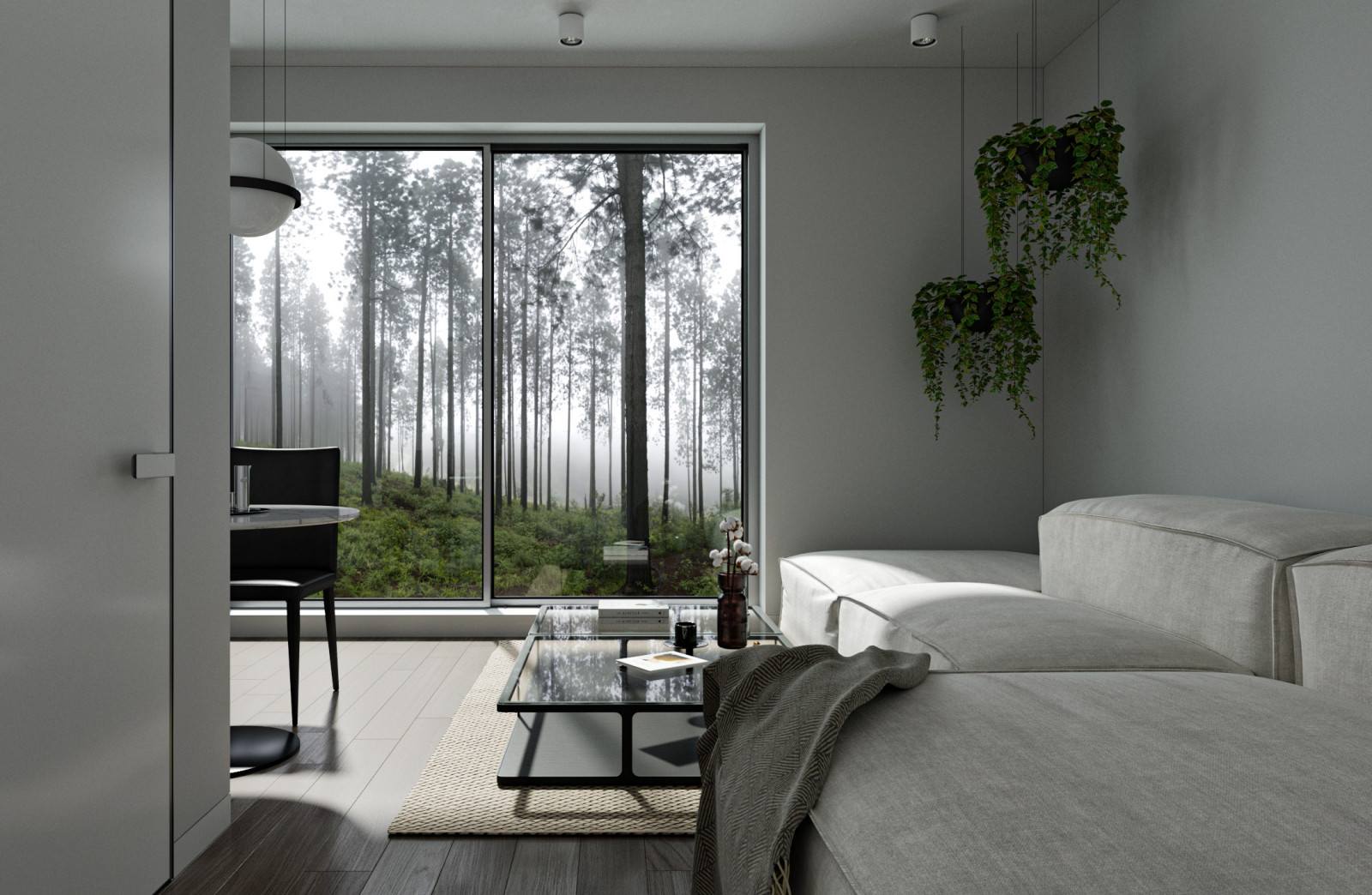 Обложка проекта: Частный дом в Москве, 50 м²