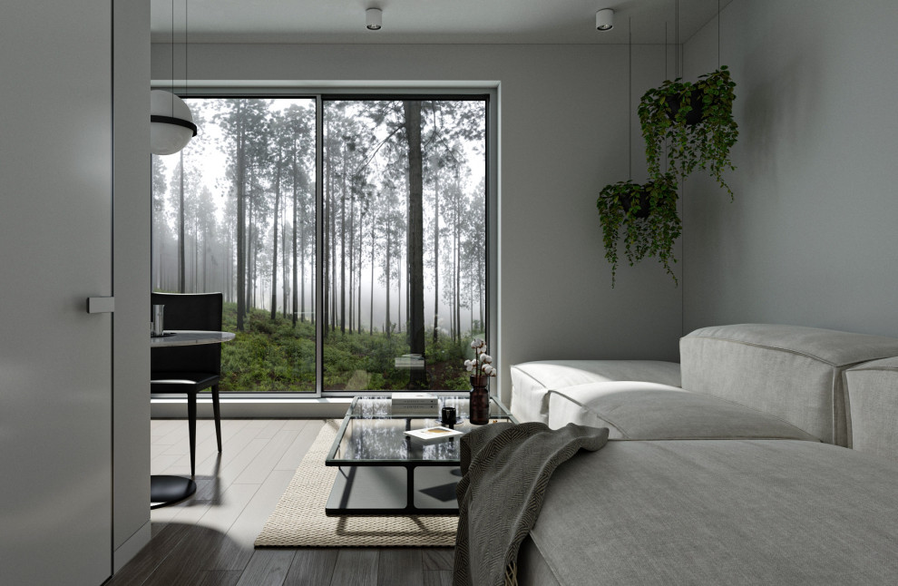 Обложка проекта: Частный дом в Москве, 50 м²