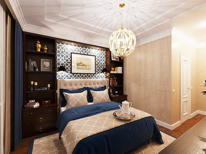 Современная классика в обычной квартире