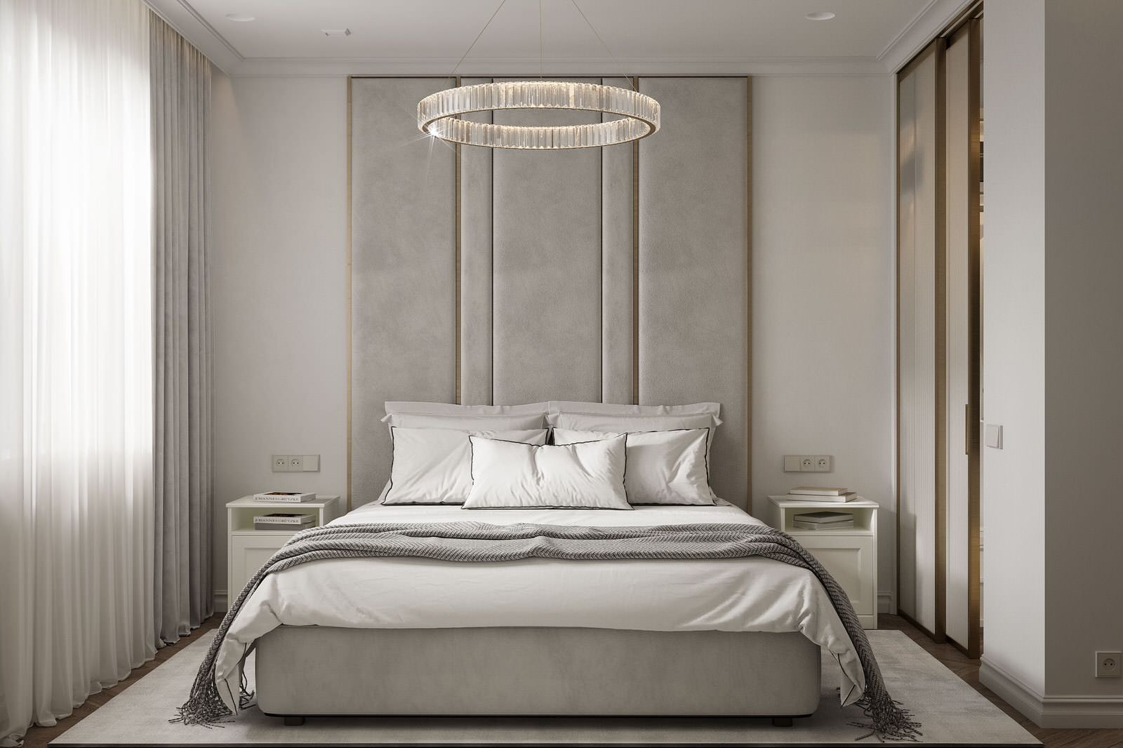 Обложка проекта: Спальня в ЖК Лучи