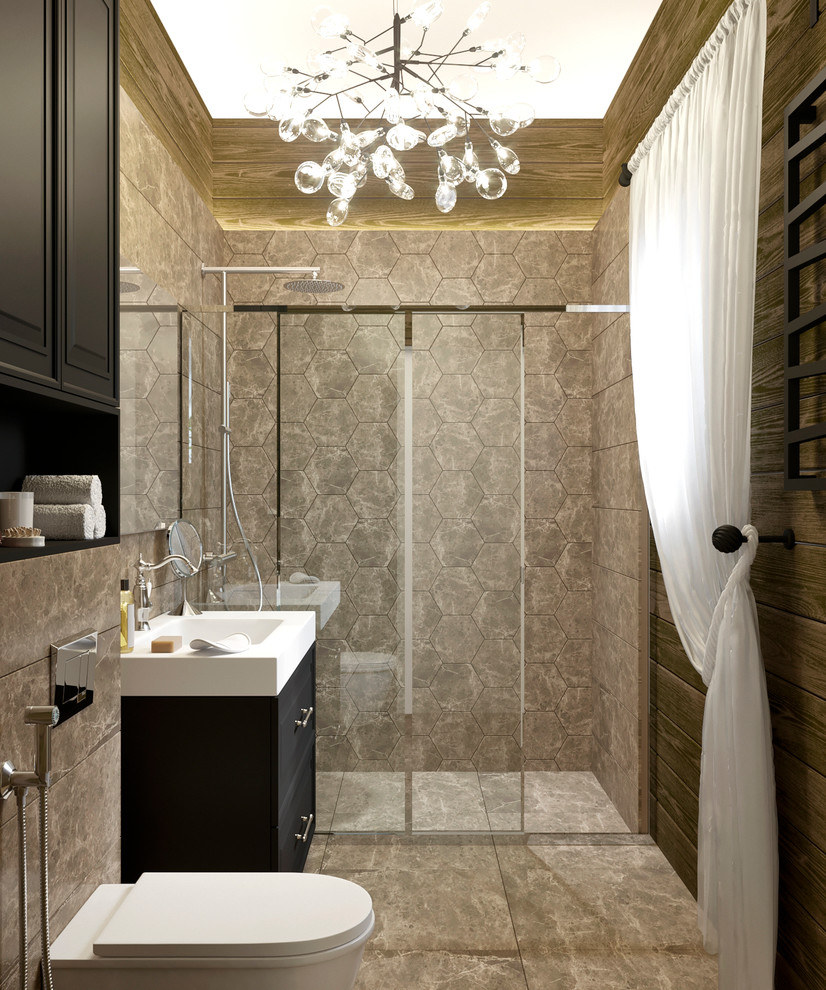 Интерьер жилого дома из клееного бруса  г. Владивосток