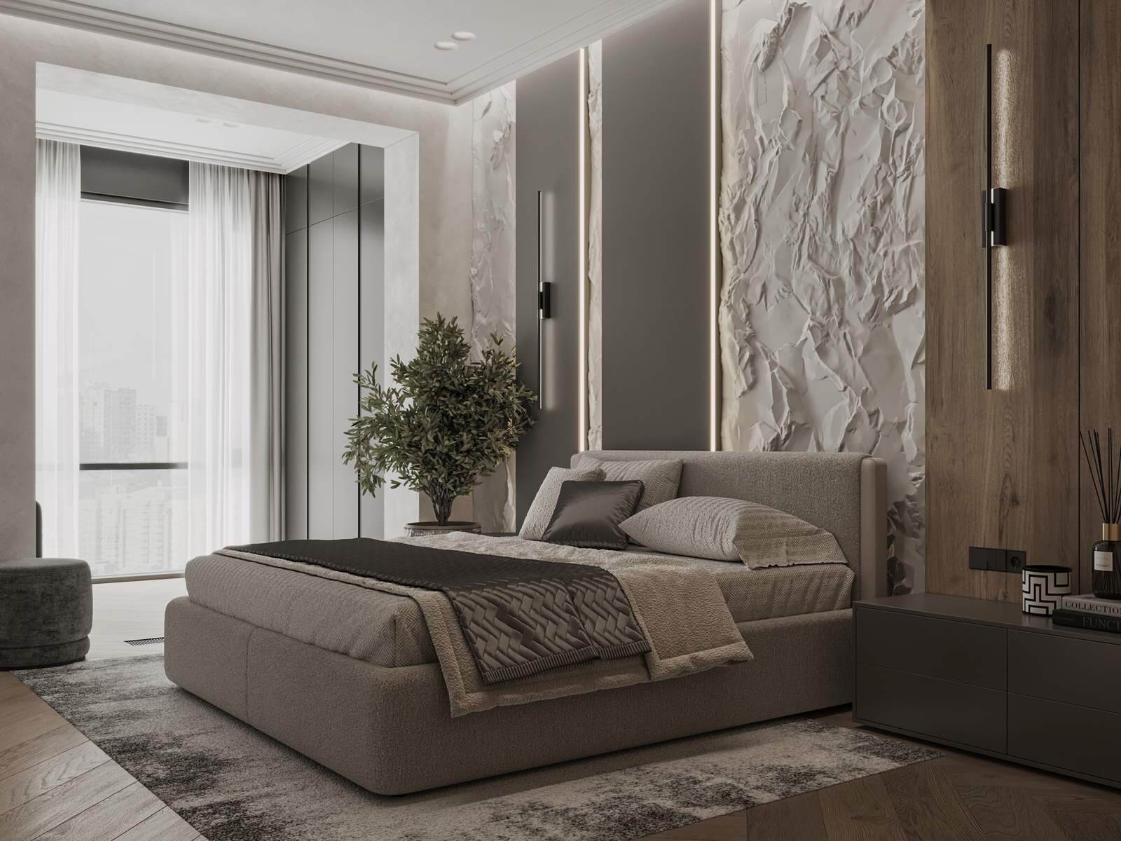 Дизайн-проект квартиры, ЖК Михайловский, Новосибирск