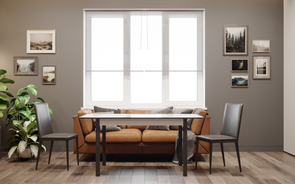 Предбанная зона. Дизайн-проект коттеджа в Московской области