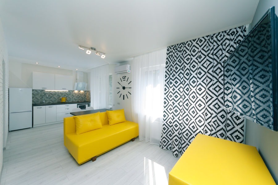 Однокомнатная квартира в современном стиле