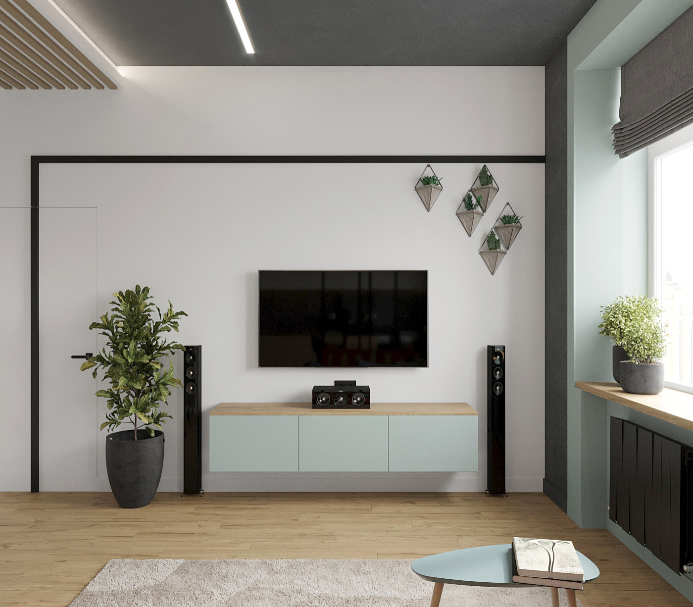 Барабаны и брутальный уют в сталинке