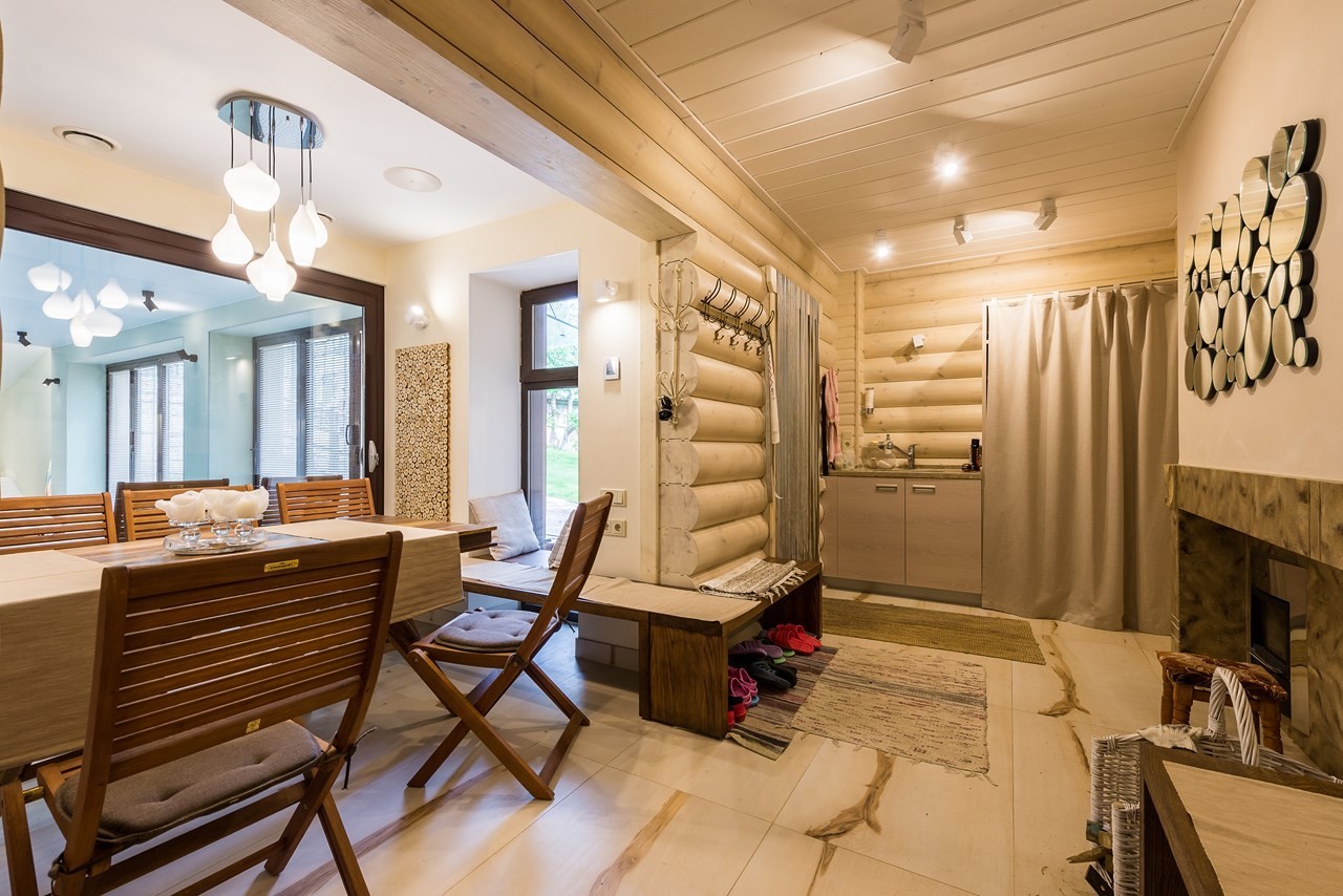 Банный комплекс на глубине 9 метров