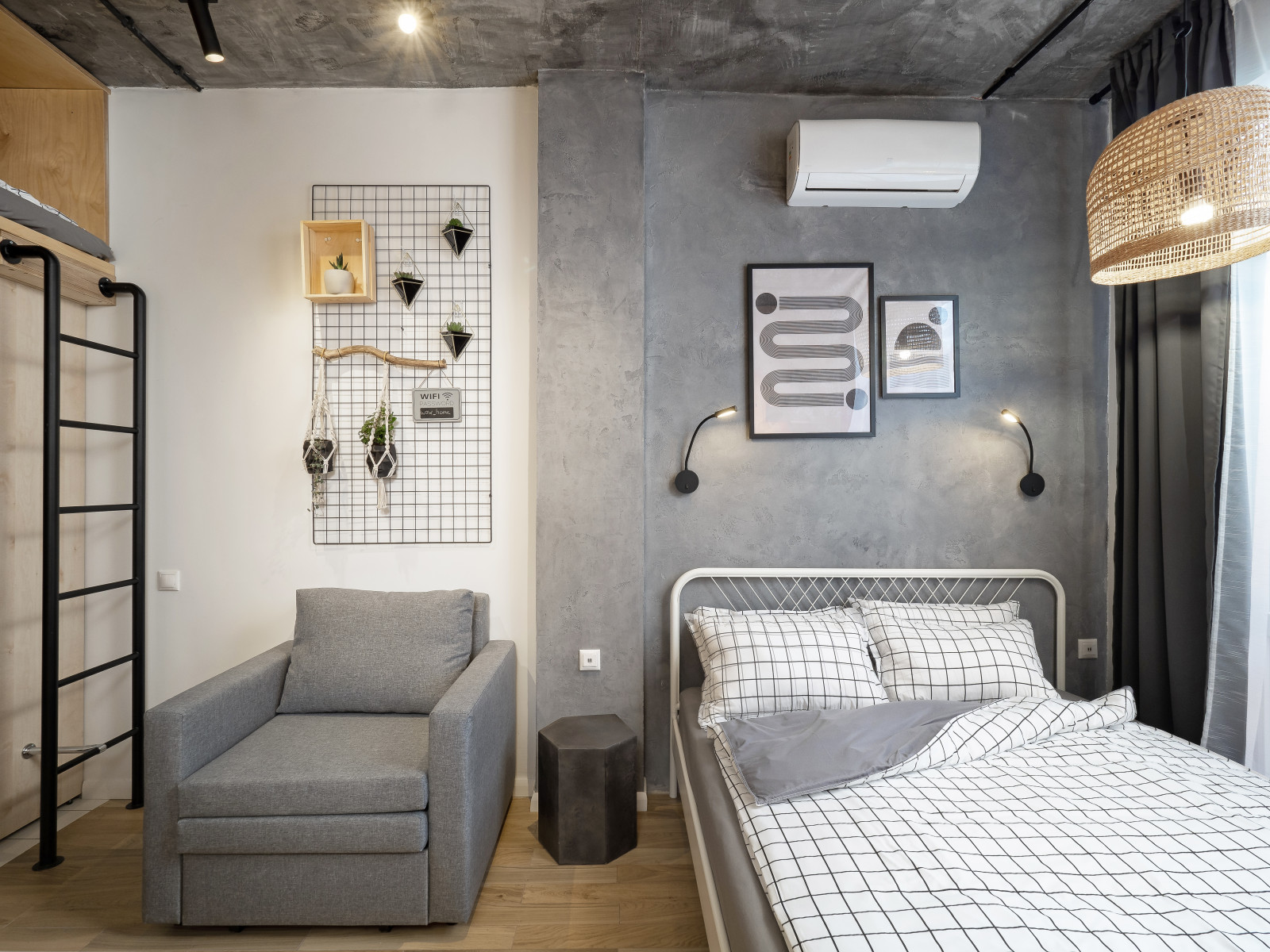 Houzz тур:Апартаменты 20 кв.м, где можно провести отпуск впятером