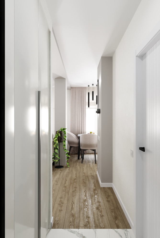 Квартира в минимализме на северной стороне