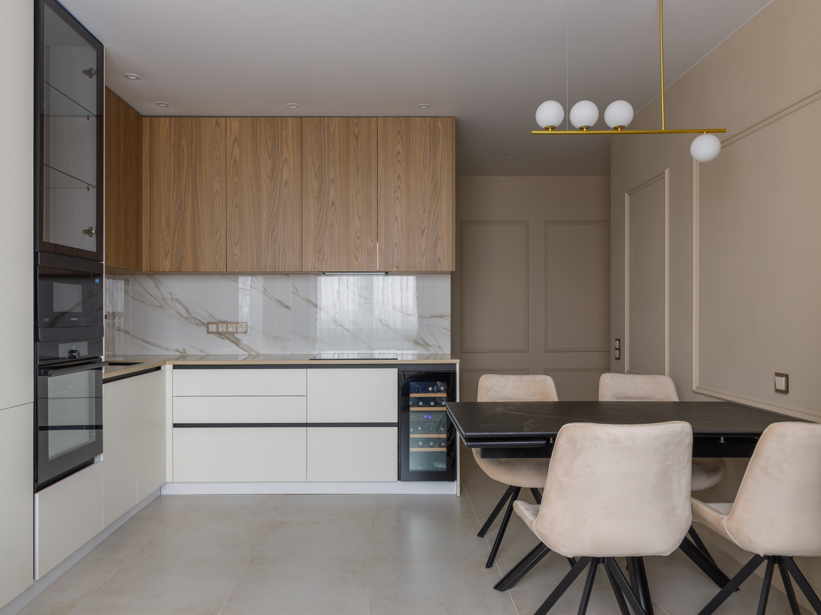 2х-комнатная квартира в современной классике и минимализме