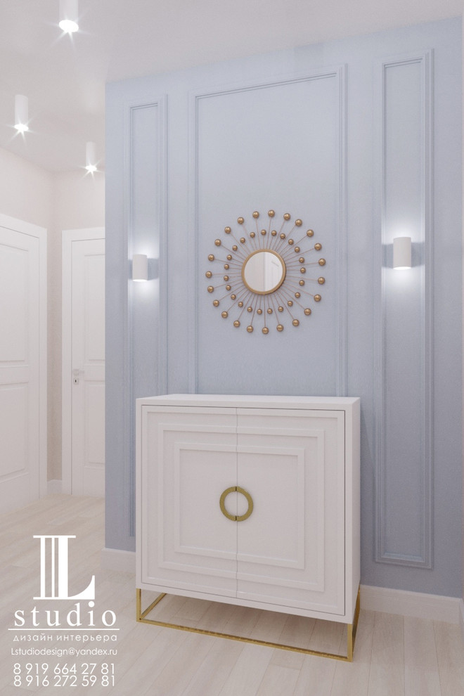 Неоклассика с голубыми акцентами