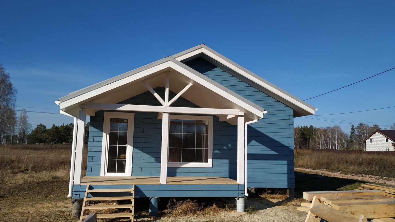 Дом из бруса "Оазис 88"