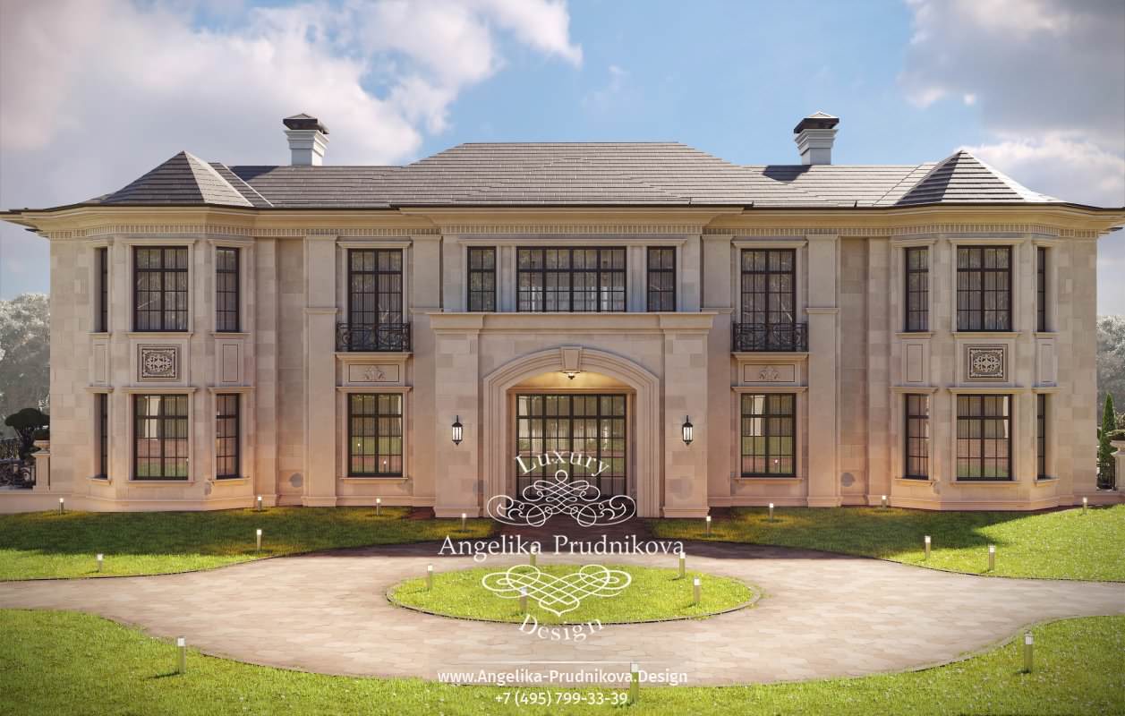 Обложка проекта: Дизайн-проект экстерьера в КП Agalarov Estate