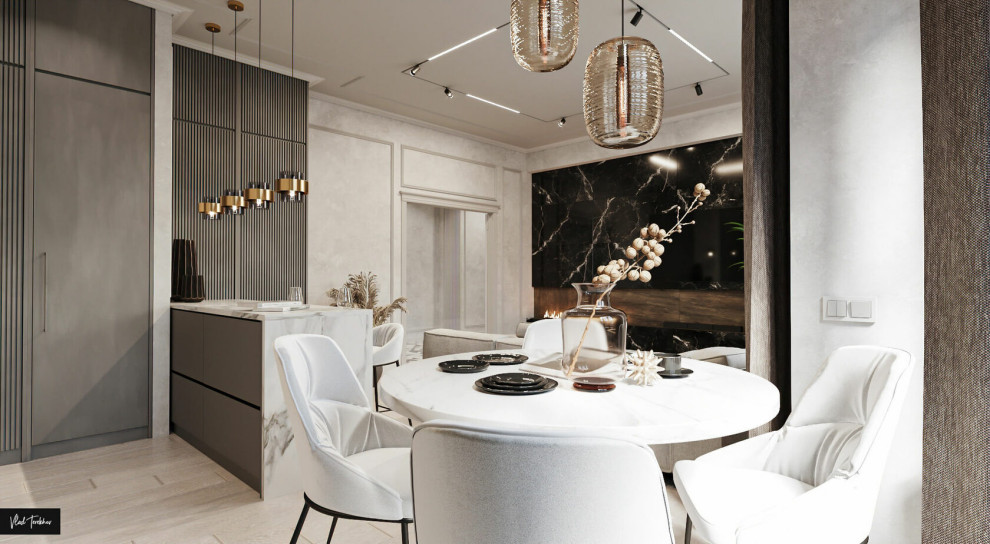 Квартира в современном стиле. ЖК На Московской.