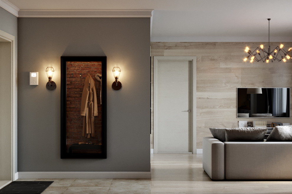 Двухкомнатная квартира в стиле лофт