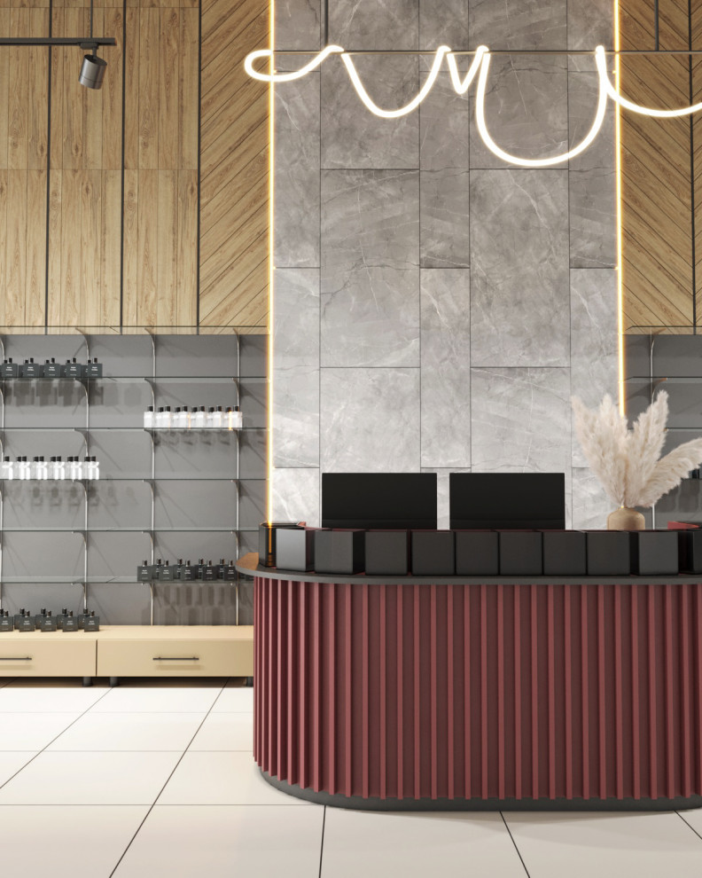 Обложка проекта: отдел сети косметики "Матрона"