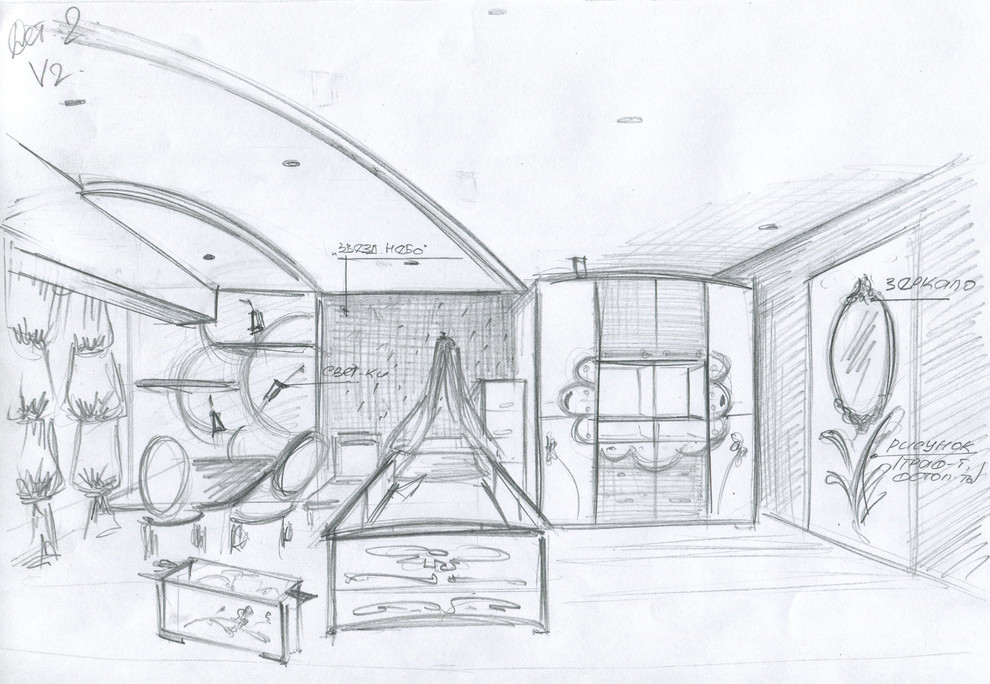 ручная графика, когда нет компютера под рукой