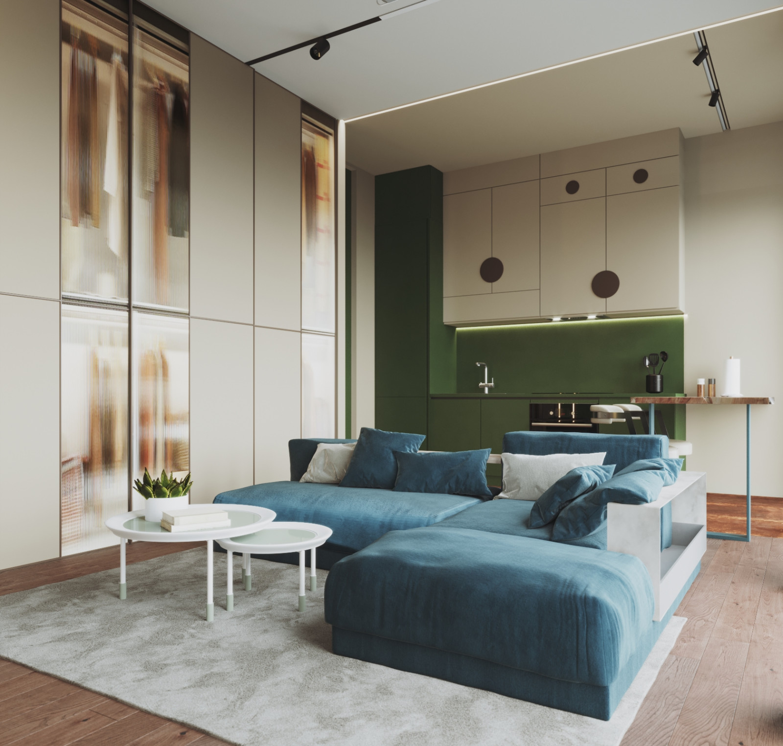 Квартира в современном стиле - 2