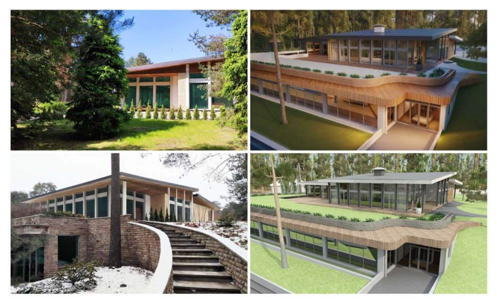 Обложка проекта: дом с подземным бассейном