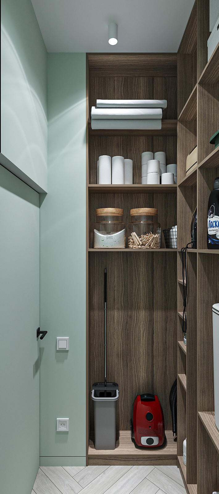 Древесно-мятное дуновение.