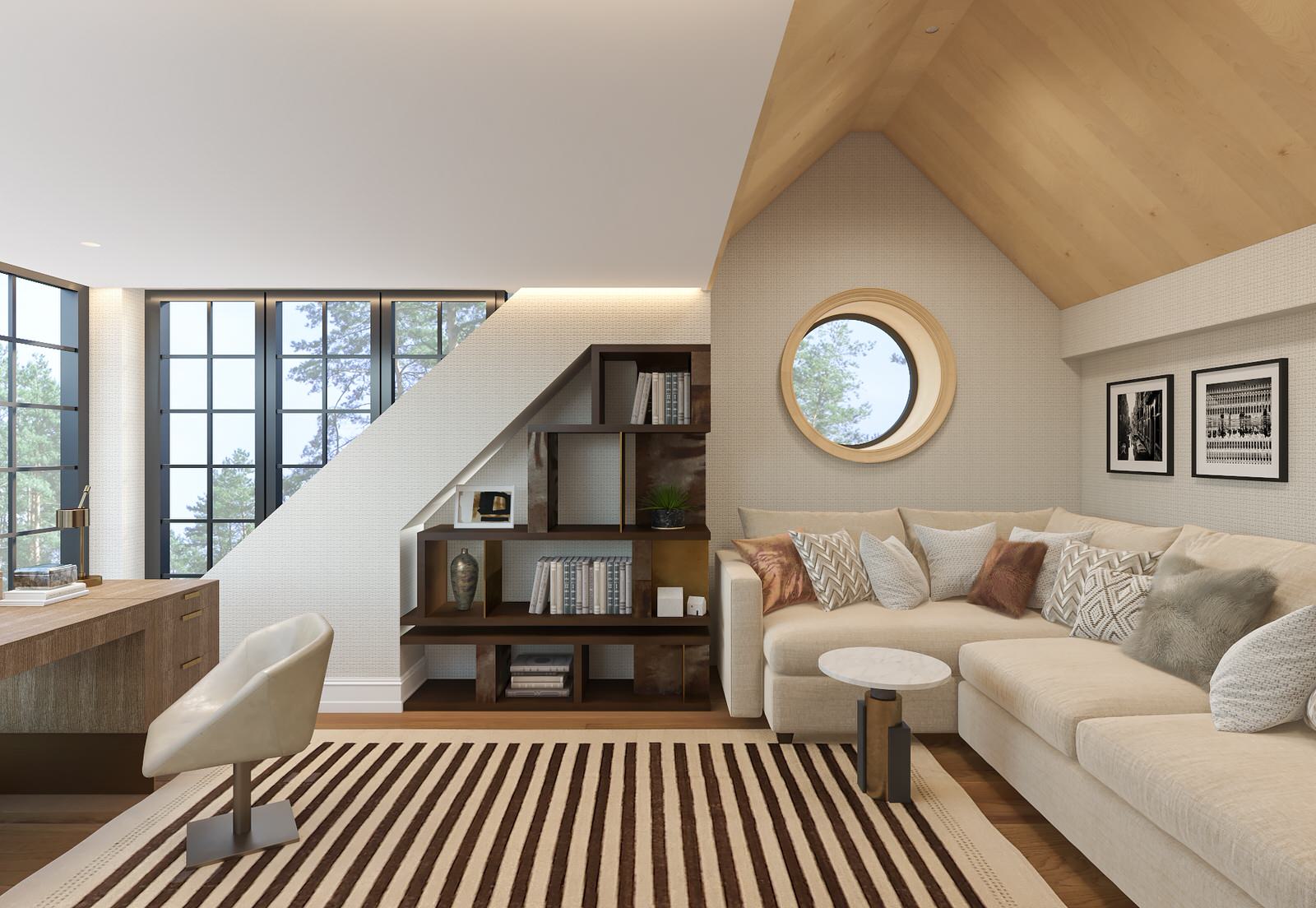 Обложка проекта: Концепция загородного дома на Рублево-Успенском шоссе/ Countryside Residence